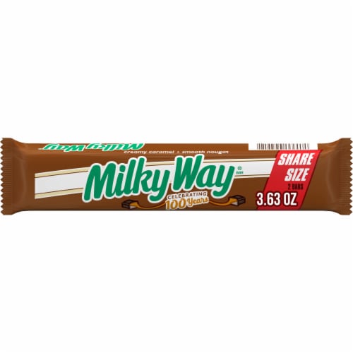 Milky Way Candy Milk Chocolate Caramel Share Size Bar