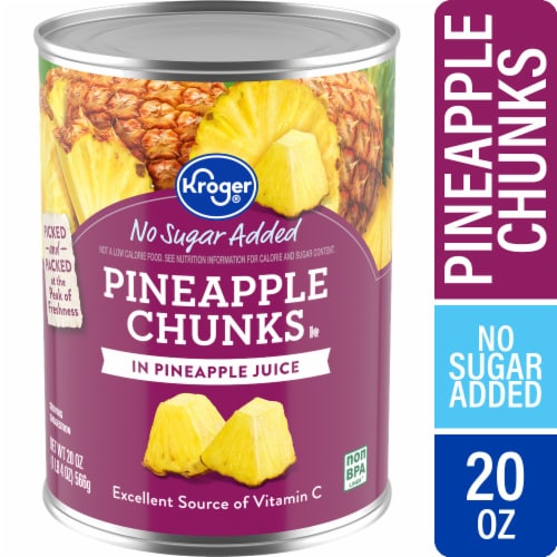 Kroger® Canned Pineapple Chunks in Pineapple Juice