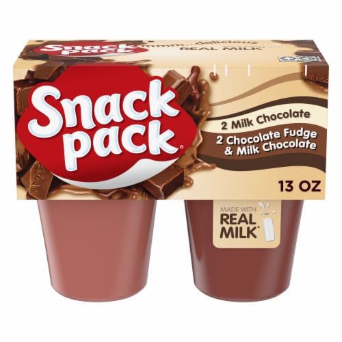Snack Pack Chocolate Pudding Cups Variety Pack