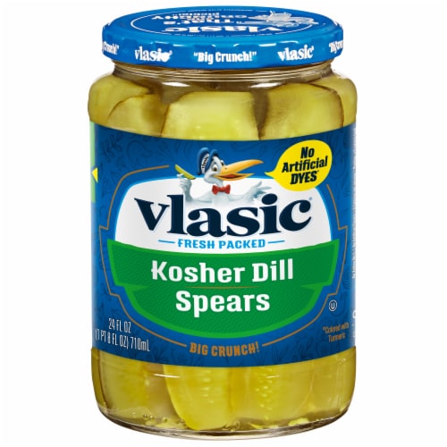 Vlasic Kosher Dill Pickle Spears, Keto Friendly