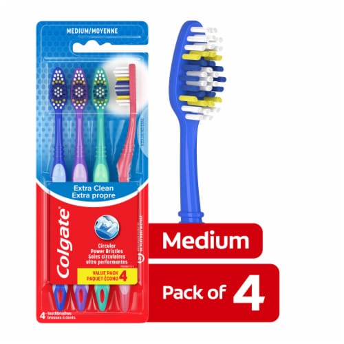 Colgate Extra Clean Toothbrush Full Head Value Pack Medium