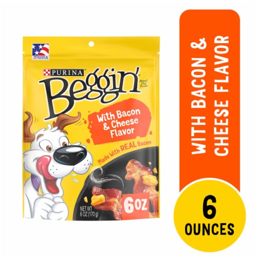 Beggin' Strips With Real Meat Dog Training Treats With Bacon and Cheese Flavors
