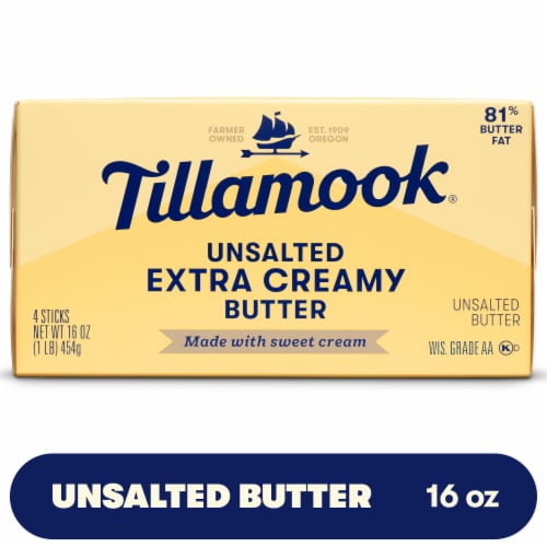 Tillamook Extra Creamy Unsalted Butter Sticks