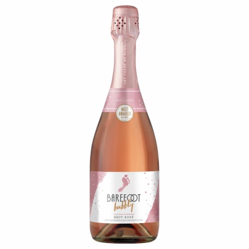 Barefoot Bubbly Brut Rose Champagne California Sparkling Wine