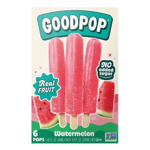 GoodPop® Watermelon Agave Pops