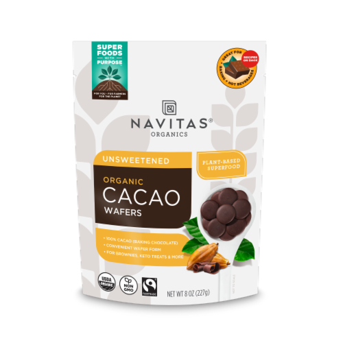 Navitas® Organics Unsweetened Cacao Wafers