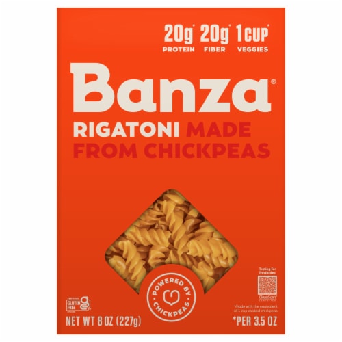 Banza® Chickpea Rigatoni Pasta