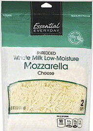 Essential EverydayShredded Mozzarella Whole 8ozpk