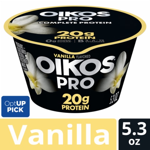 Oikos Pro 20g Protein Vanilla Yogurt-Cultured Ultra-Filtered Milk Product Cup