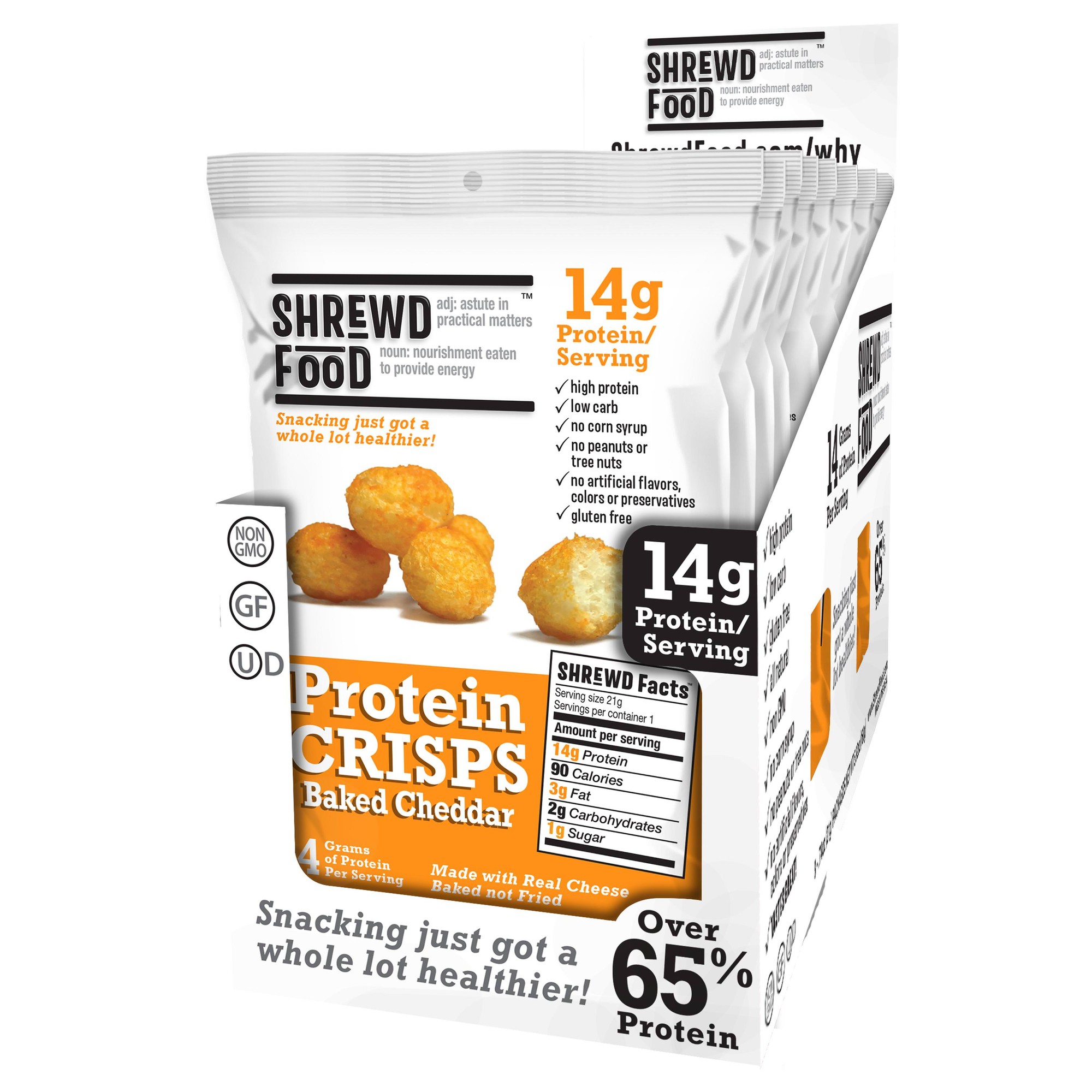 Food Club Cheddar Jack Shredded 8 oz pack