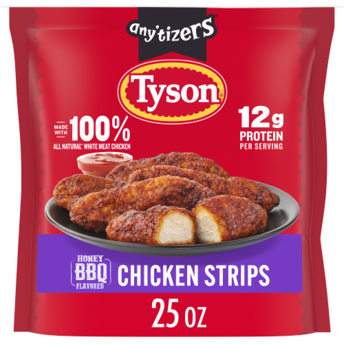 Tyson Frozen Sweet BBQ Flavored Chicken Strips