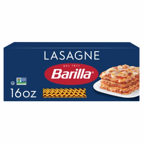 Barilla Wavy Lasagne Pasta, Quality Non-GMO and Kosher Certified Pasta