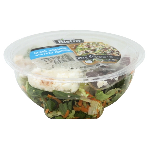 Greek Inspired with Feta Cheese Chopped Salad