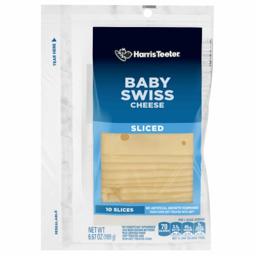 Harris Teeter™ Baby Swiss Sliced Cheese