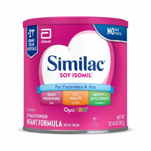 Similac Soy Isomil Infant Formula Powder, 12.4-oz Can