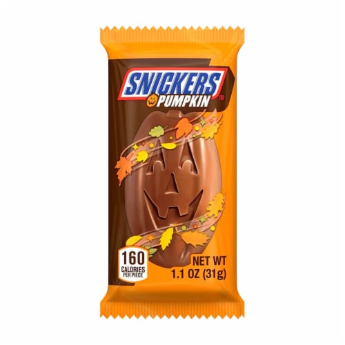 Snickers® Original Halloween Pumpkin Milk Chocolate Candy Bar