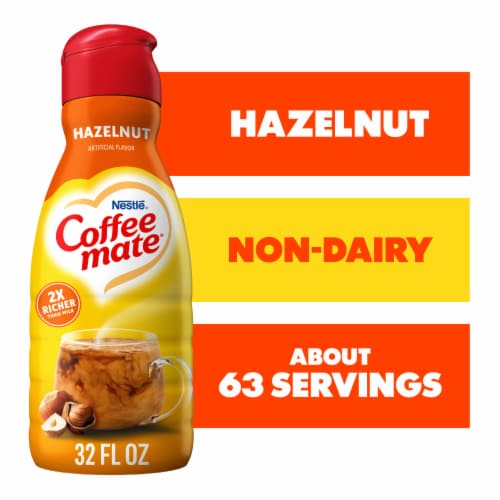 Coffee mate Hazelnut Flavored Coffee Creamer Non-Dairy Gluten-Free