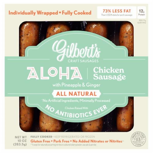 Gilbert's Aloha Pineapple Chicken Sausage