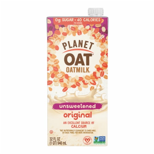 Planet Oat® Unsweetened Original Oatmilk