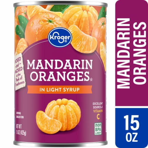Kroger® Canned Mandarin Oranges in Light Syrup