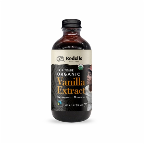 Rodelle Fair Trade Organic Madagascar Bourbon Vanilla Extract