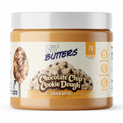 FIt Butters Chocolate Chip Cookie Dough Cashew Butter