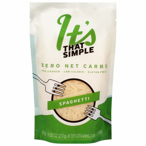 It’s That Simple Pasta Spaghetti — Healthy, Low Calorie, Low-Carb Konjac Pasta