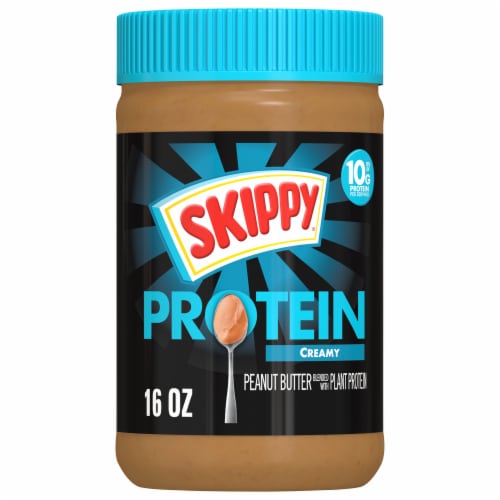Skippy® Creamy Peanut Butter Blended with Plant Protein
