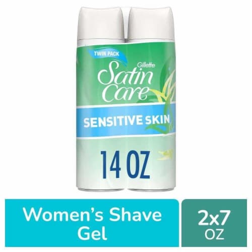 Gillette Satin Care Women's Sensitive Skin with Aloe Vera Shave Gel
