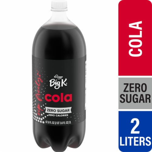 Kroger® Big K® Zero Sugar Zero Calorie Cola Soda Bottle