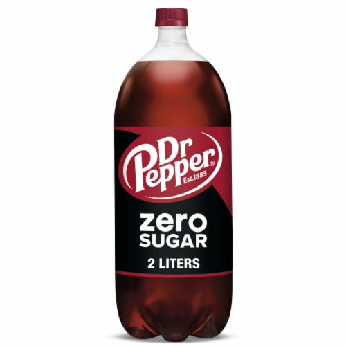 Dr Pepper Zero Sugar Soda Bottle