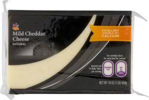 Stop & Shop White Cheddar Chunk, Mild