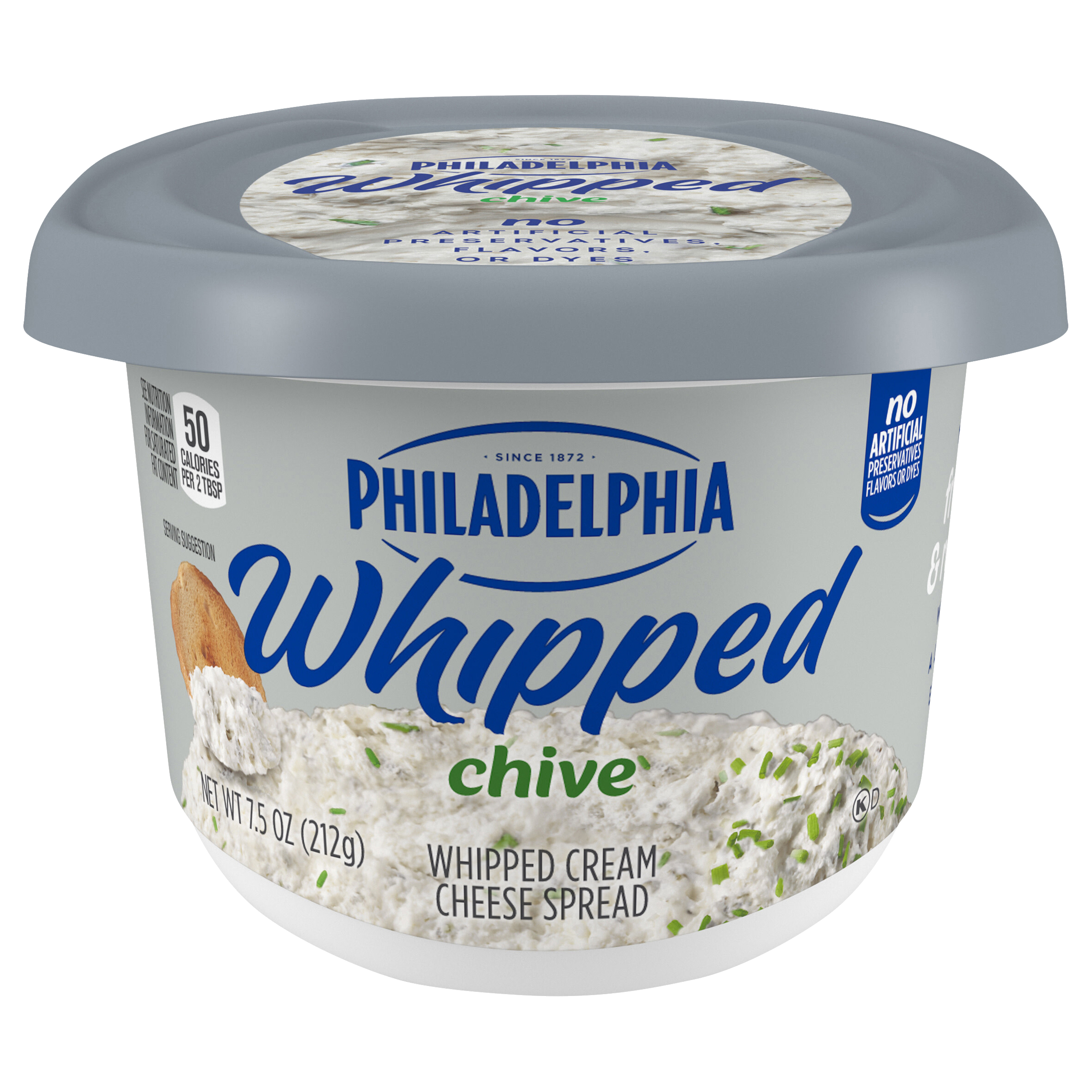 Chive Whipped Cream Cheese Spread
