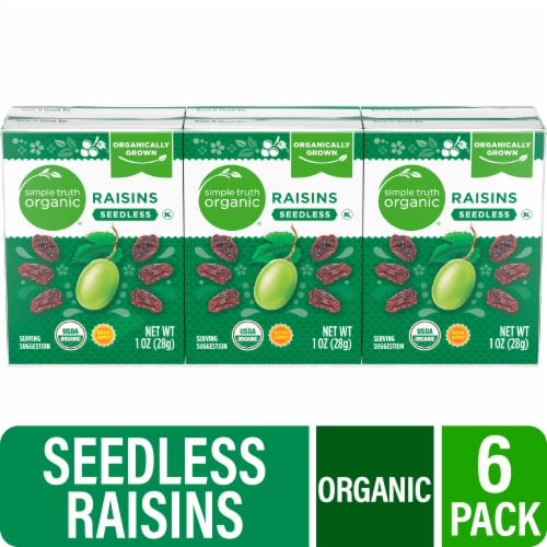 Simple Truth Organic® Seedless Raisins Mulitpack