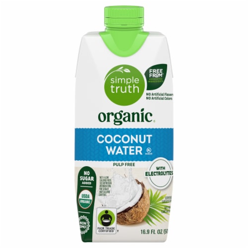 Simple Truth Organic® Original No Sugar Added Coconut Water Carton