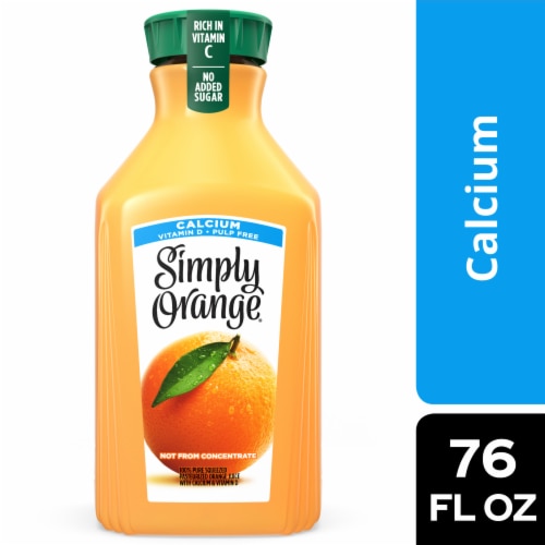 Simply® Orange Juice with Calcium Bottle