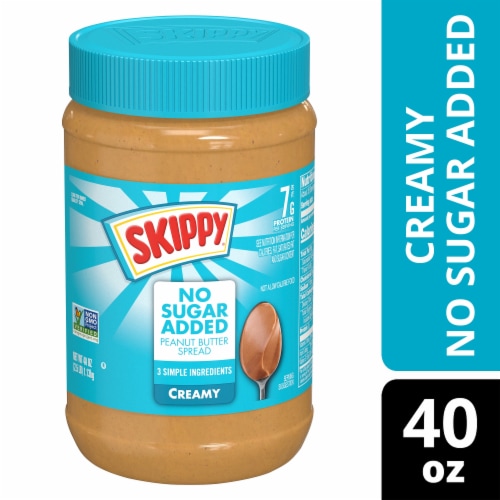 Skippy® No Sugar Added Creamy Peanut Butter Spread