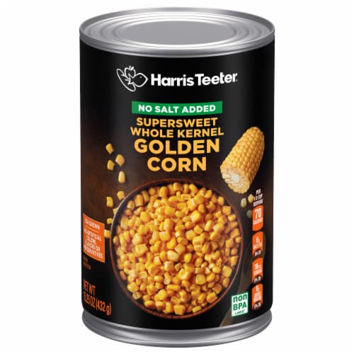 Harris Teeter® No Salt Added Supersweet Golden Whole Kernel Corn