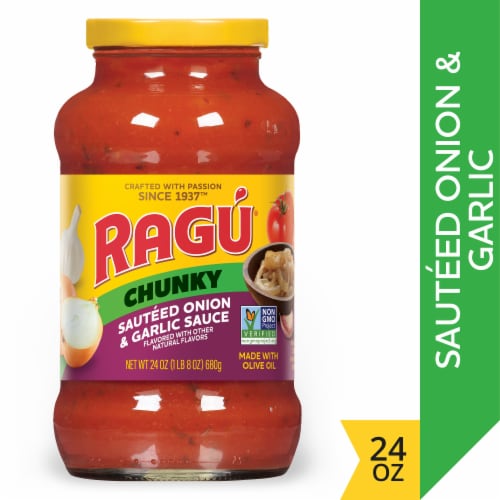 Ragu Chunky Sauteed Onion & Garlic Pasta Sauce