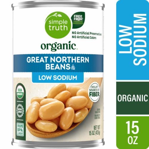 Simple Truth Organic® Low Sodium Great Northern Beans