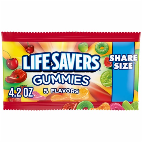 Life Savers Gummies 5 Flavors Gummy Candy Share Size Bag