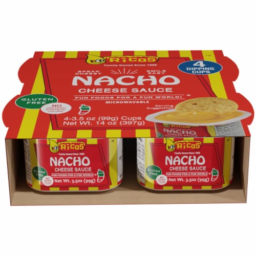 Ricos® Nacho Cheese Sauce 4 Dipping cups