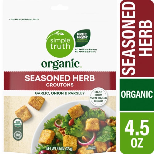Simple Truth Organic® Seasoned Herb Croutons