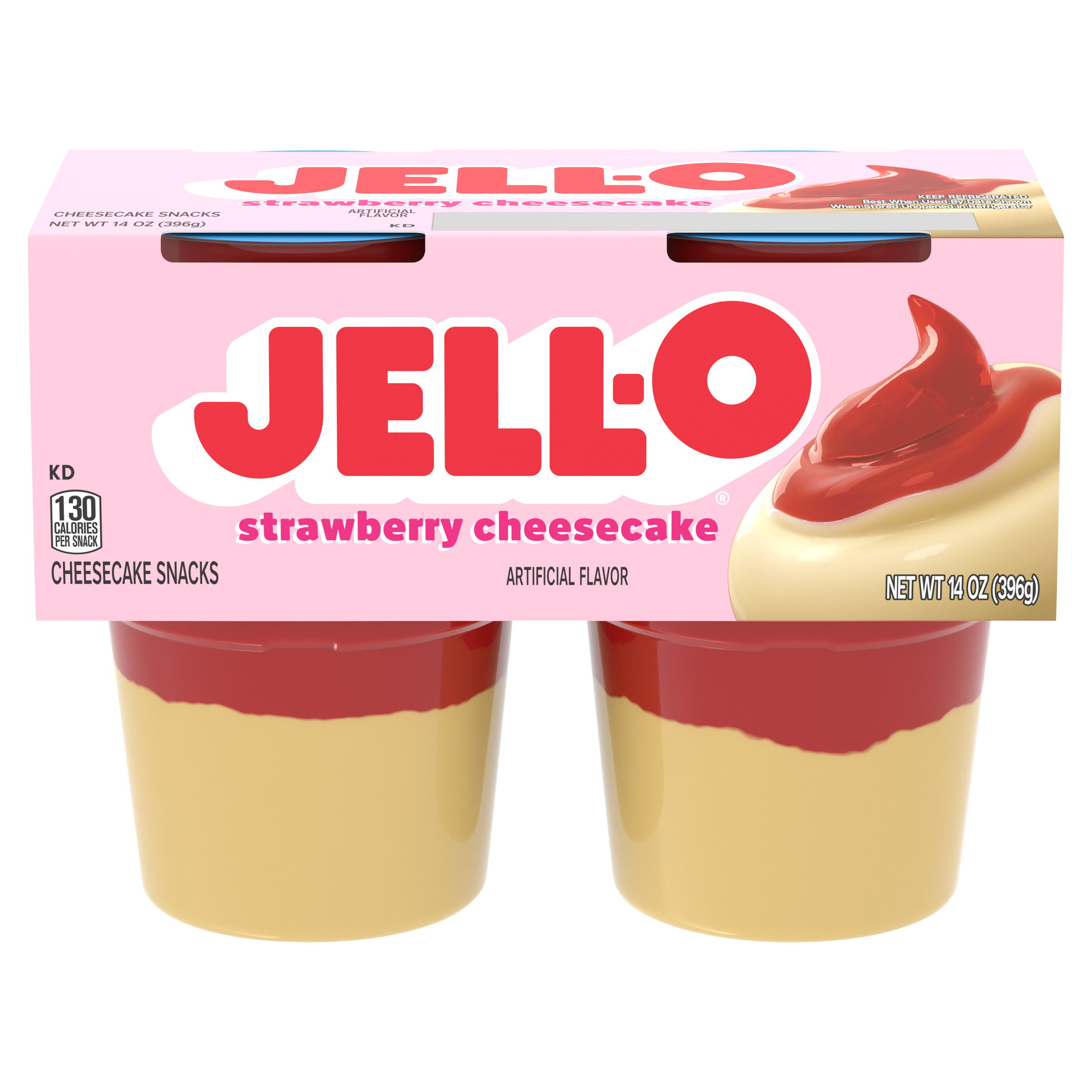 Original Strawberry Ready-to-Eat Cheesecake Snack Cups