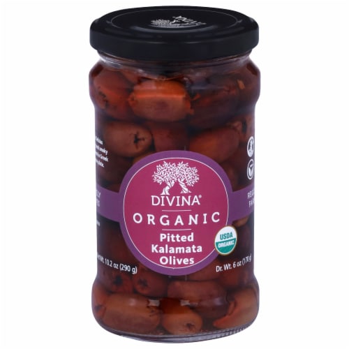 Divina® Organic Pitted Kalamata Olives