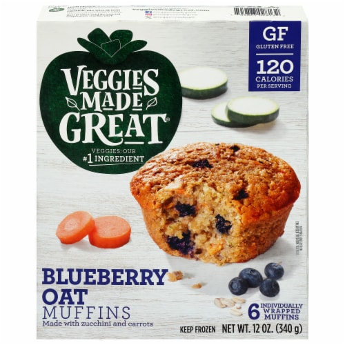 Veggies Made Great® Blueberry Oat Muffins