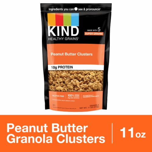 KIND Healthy Grains Peanut Butter Protein Granola Clusters