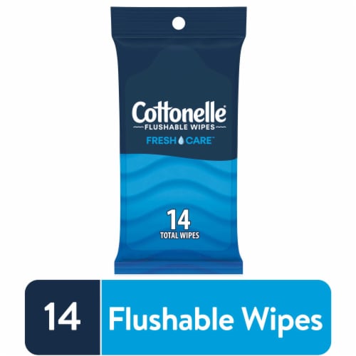 Cottonelle Fresh Care On-The-Go Flushable Wipes