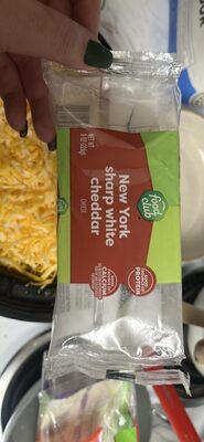Food Club Cheddar NY Sharp 8oz