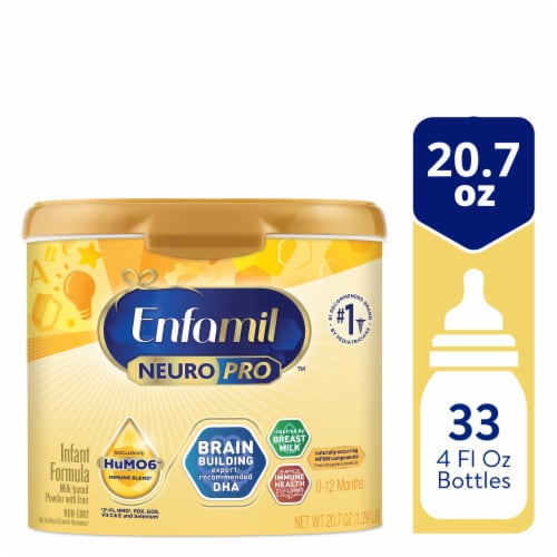 Enfamil NeuroPro Baby Formula, Brain Building Duo DHA & MFGM, Infant Formula Powder